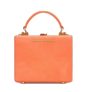 Brandon Blackwood Orange Bleached Denim Trunk